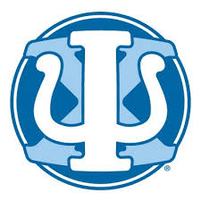 Psi Chi logo, which shows the two Greek symbols overlapping