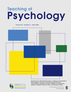 Teaching of Psychology logo